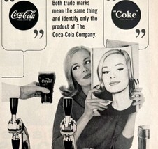 Coca Cola Coke 1964 Advertisement Soda Pop Beautiful Magazine Model DWII10 - £19.33 GBP