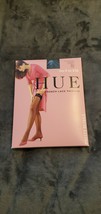 WOMENS HUE FRENCH LACE TOP THIGH-HI - BLACK - SIZE - 2 - NEW IN PACKAGE - $10.00