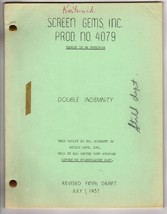*Danger Is My Business - Double Indemnity Revised Final Draft Script 07/01/57 - £35.97 GBP