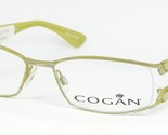 Yves Cogan YC2110 Lgrn Vert Citron/Gris Lunettes Monture 51-17-135mm - $116.77