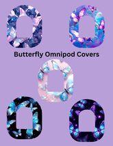 Omnipod Cover Butterfly Theme Style Pack of 5 - $12.99