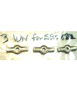 3 Wing Nuts for WWII SCR-522 VHF AIRCRAFT Radio transmitter Tuning secti... - €2,54 EUR