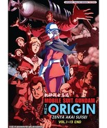 Mobile Suit Gundam:The Origin-Zenya Akai Suisei 1-13End DVD ENG DUB SHIP FROM US - $28.49
