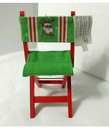 Dept 56 Saint Nick&#39;s Campground Ornament Camp Director Chair Retired San... - $20.25