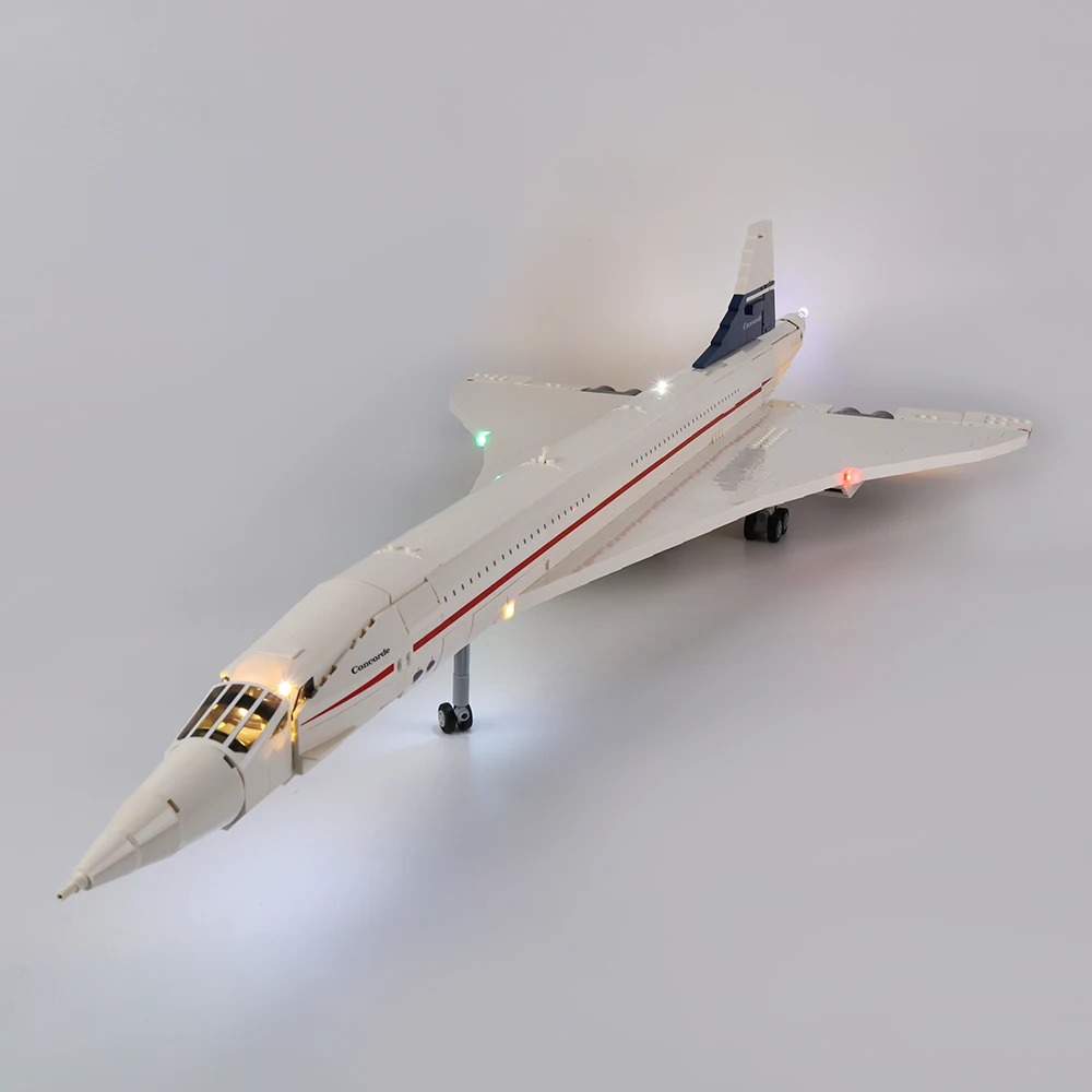 EASYLITE LED Light Set For 10318 Concorde Building Blocks Bricks Kit No Model - £33.18 GBP+