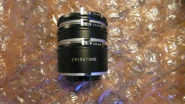 Vintage SPIRATONE 3 Piece Lens Extension Set 12mm 20mm 36mm Minolta MD M... - $24.99