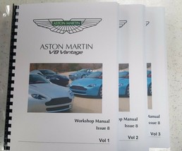 Aston Martin V8 Vantage Workshop + Parts + Electrical 05 - 13 Issue 8 Reprinted - £143.87 GBP