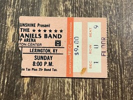 VTG Charlie Daniels Band Concert Ticket Stub - Lexington, KY - Jan. 4th, 1981 - £2.74 GBP