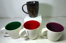 Starbucks 4  Coffee Mugs, Mermaid 2012, Harriet 2013  &amp;  2  Coffee Co. 2014, NEW - £343.68 GBP