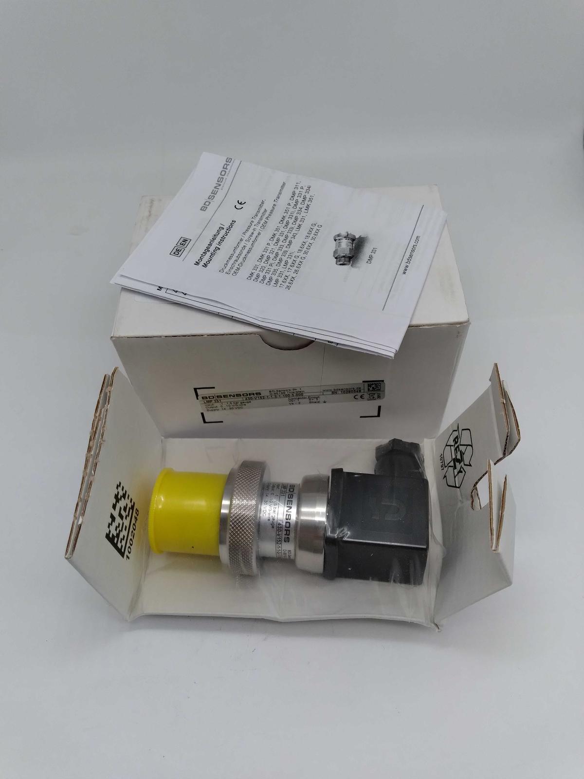 BD Sensors 430-V152--1-1-3-1-100-3-000 LMP 331 Pressure Transmitter 14-3... - $149.00