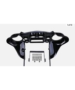 Glossy Black Double DIN Inner Batwing Fairing for Harley Touring 98-13 +... - $4,725.88 MXN