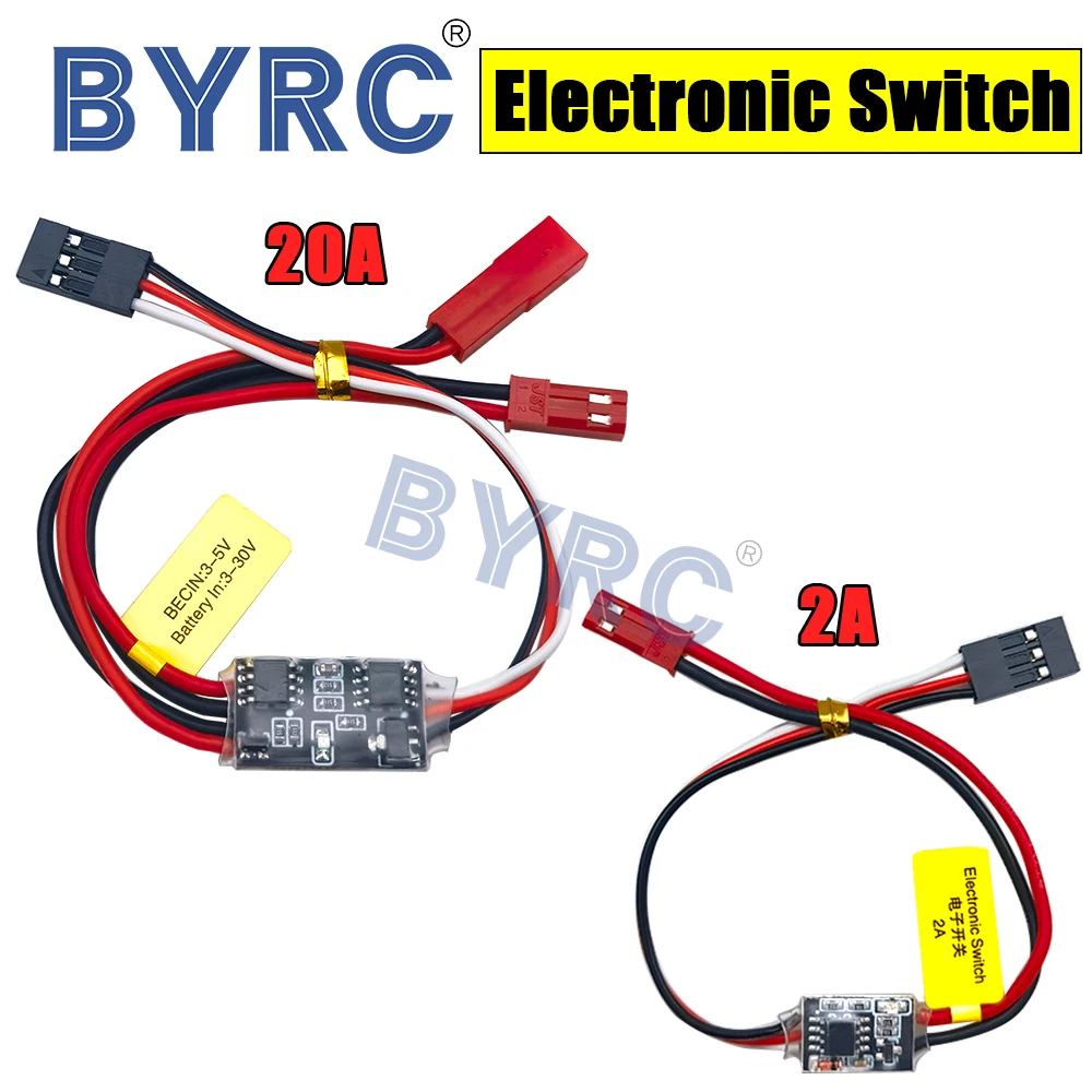 2A 20A High Current Remote Control Electronic Switch 3-30V Aerial Model Plant - £6.73 GBP+