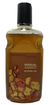 Bath &amp; Body Works Pleasures Sensual Amber Shower Gel 10 oz New Old Stock - $17.81