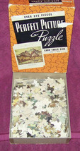 vintage jigsaw puzzle {by perfect picture puzzle} - £10.17 GBP