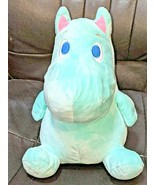 Taito MOOMIN Fluffy stuffed Soft plush 10-12 inch Sitting Moomin kawaii - £16.95 GBP