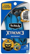 Schick Xtreme 3 Blade Refresh Scented Disposable Razor for Men, 12 count - £18.52 GBP