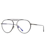 Tom Ford 5730 002 Matte Black / Blue Block Eyeglasses TF5730-B 002 56mm - $284.05