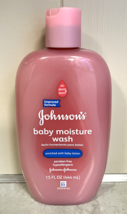 (1) Johnson&#39;s Baby Moisture Bath Wash Hypoallergenic 15 Oz New - £23.05 GBP