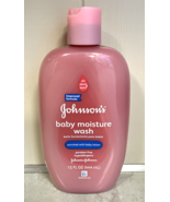 (1) Johnson&#39;s Baby Moisture Bath Wash Hypoallergenic 15 Oz New - £22.63 GBP