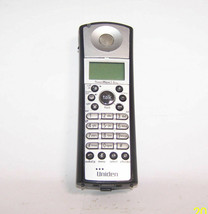 slvr/blk Uniden remote Handset TRU5865-2 cordless tele phone power max 5.8ghz - $33.61