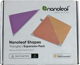 Nanoleaf Shapes Triangles Expansion Pack (3 Panels) - Multicolor - £39.40 GBP