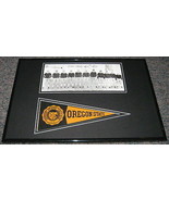 1933 Oregon State Football Team Framed Pennant &amp; Photo Display Official ... - £54.11 GBP