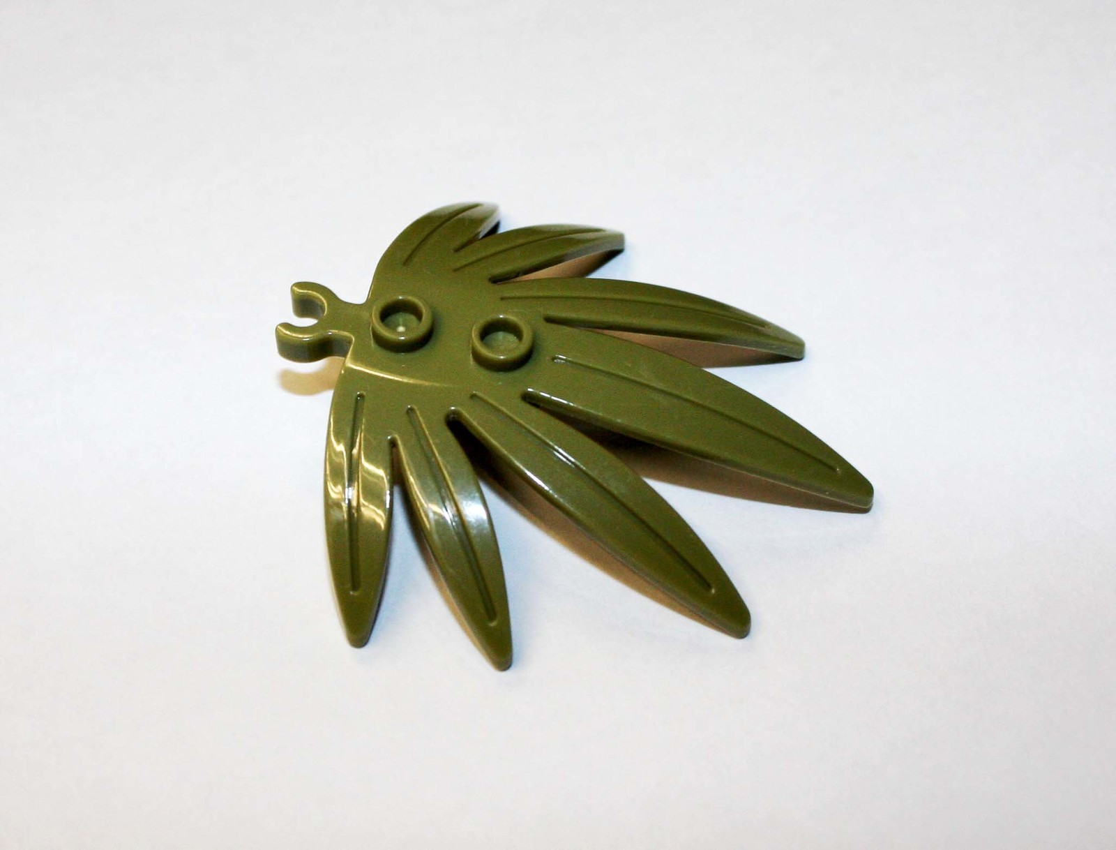 Gift Minifigure Olive Green Palm Tree branch plant Piece Fast Ship - $2.48