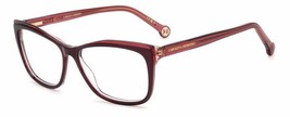 Carolina Herrera HER-0208 Eyeglasses Eye Glasses Red C8C Burgun Authentic New 55 - $165.60