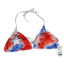 Creative Apparel Misses XXL Texas Tie Dye String Bikini Top - £9.54 GBP