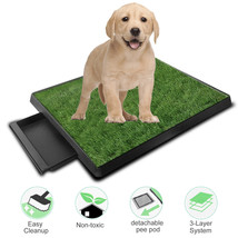 Indoor Puppy Dog Pets Potty Training Pee Pad Artificial Grass Mat House ... - £66.36 GBP