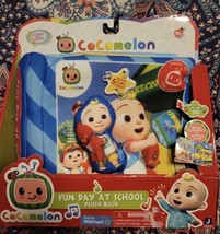 Cocomelon Musical Plush Book Fun Day At School - Cloth JJ Coco Melon Kids Babies - £8.20 GBP