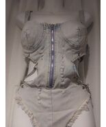 Body Suit Top Tank  Chain Sexy Intimate Size M Rave Festival - $29.99