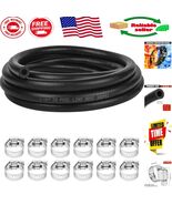 High Performance 10FT 1/4&quot; NBR Fuel Hose 300PSI with 304 Stainless Steel... - $37.18 CAD