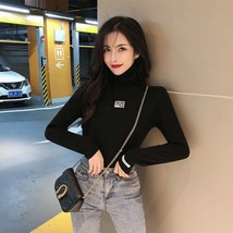2022 New Korean Retro Thickened High Neck  Sweater Women's Bottomed Top Long Sle - $128.26