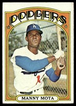 1972 Topps #596 Manny Mota Mid-Grade - £4.45 GBP