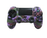 Silicone Grip Purple Camo Soft Shell Non Slip For PS4 Controller  - $7.99