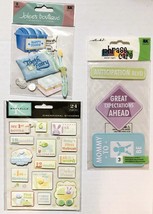 Scrapbooking Stickers Tooth Fairy, Baby Firsts 3 Pack Lot Stick Jolee&#39;s ... - $9.00