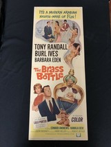 Brass Bottle Original Insert Movie Poster 1964 Tony Randall - £55.43 GBP