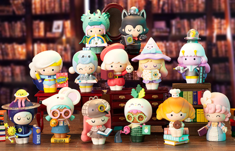 POP MART Momiji Book Shop Series Confirmed Blind Box Figure HOT！