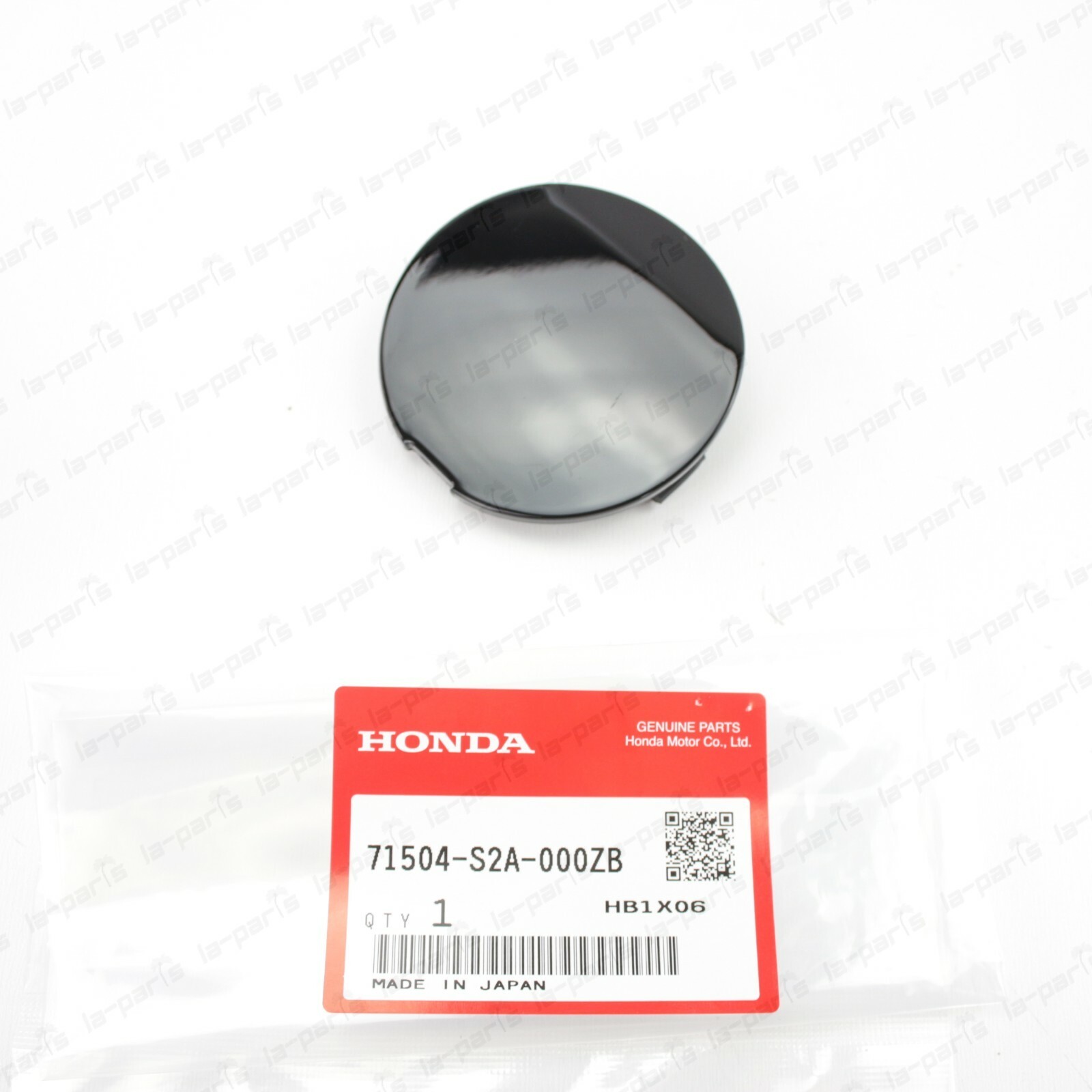 GENUINE HONDA 00-03 S2000 AP1 BLACK NH547 REAR TOWING HOOK COVER OEM - $27.91