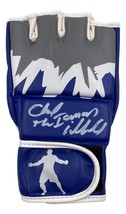Chuck Liddell Signed UFC Iceman Fight Glove The iceman Inscribed PSA - £114.96 GBP