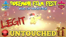 ✨Pokemon Film Fest - サトシ World Cap Pikachu | Pikachu EventFAST TRADE✅ - £2.32 GBP