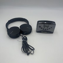 Sony Walkman Digital Cassette Radio Works, Cassette Does Not And Headpho... - $49.45