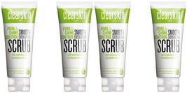 4 x Avon Clearskin Smooth Pore Exfoliating Scrub Shine Control Peeling 7... - £27.97 GBP