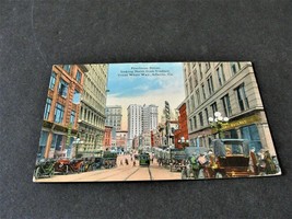 Peachtree Street, Great White Way-Atlanta, Georgia-1900s Unposted Postcard.RARE. - £13.73 GBP