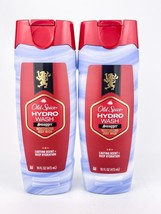 Old Spice Hydro Mens Body Wash Hardest Working Smoother Swagger 16oz Lot of 2 - £23.16 GBP