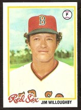 Boston Red Sox Jim Willoughby 1978 Topps # 373 EM/NM - £0.39 GBP