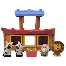 Fisher Price Little People Noah's Ark with Touch & Feel Animals - Mattel 2005 - $32.38