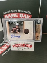 2010 National Treasures Patch Autograph Fred Biletnikoff NFL GREATEST bgs 9.5/10 - £317.37 GBP