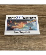 Disney World Happy 27th Birthday Fantastic Sorcerer Mickey Pinback Butto... - €6,87 EUR